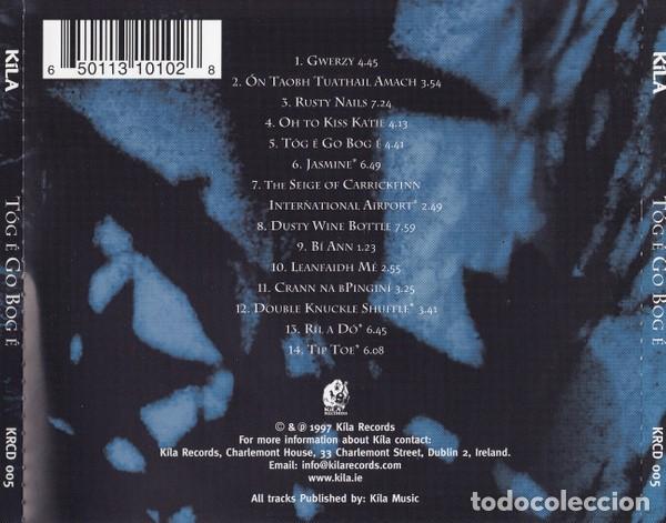 CDs de m&uacute;sica: K&iacute;la &ndash; T&oacute;g &Eacute; Go Bog &Eacute; - CD- PRECINTADO - Foto 2