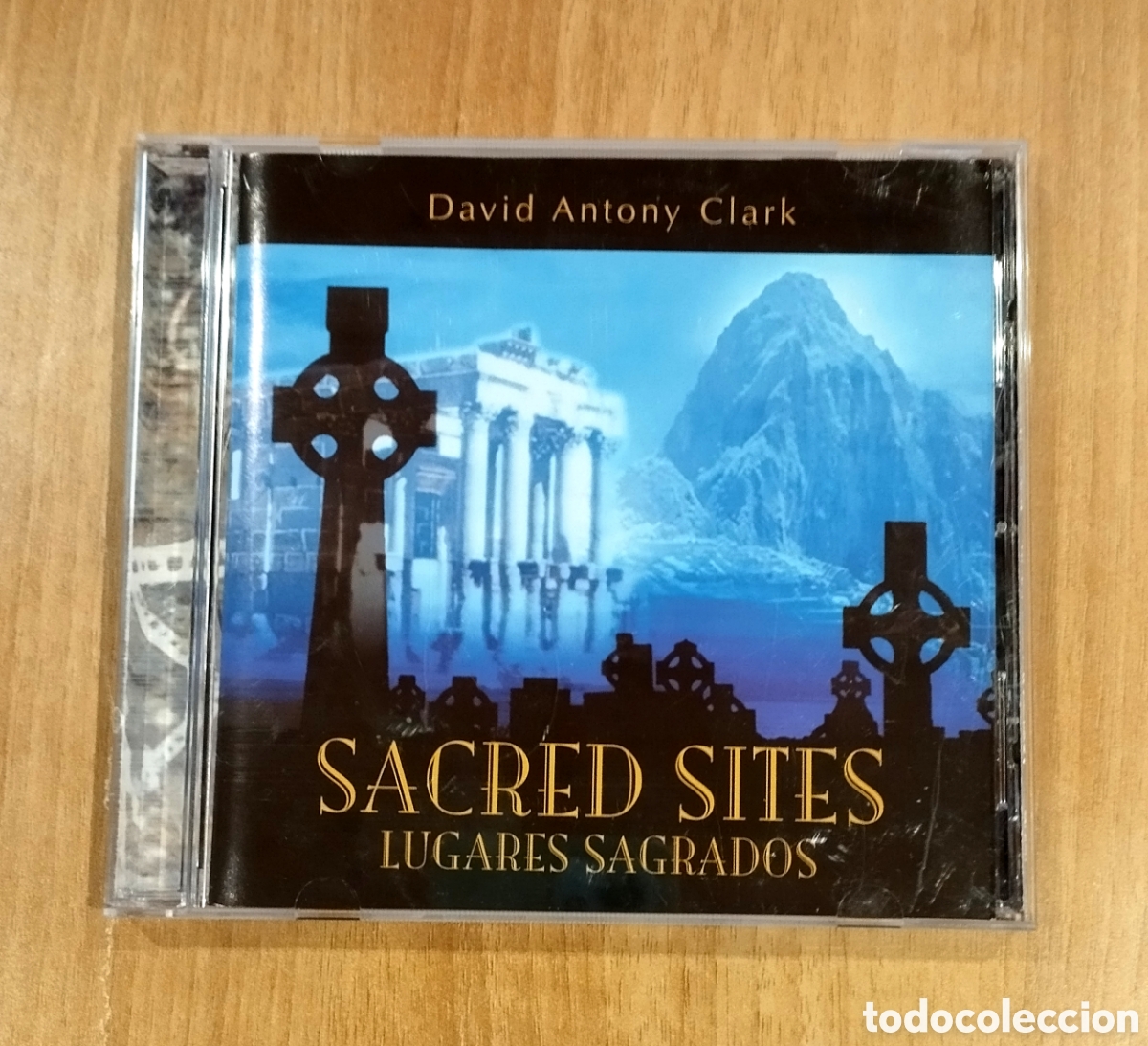 CDs de m&uacute;sica: CD &rdquo;SACRED SITES&rdquo; DE DAVID ANTONY CLARK - Foto 1