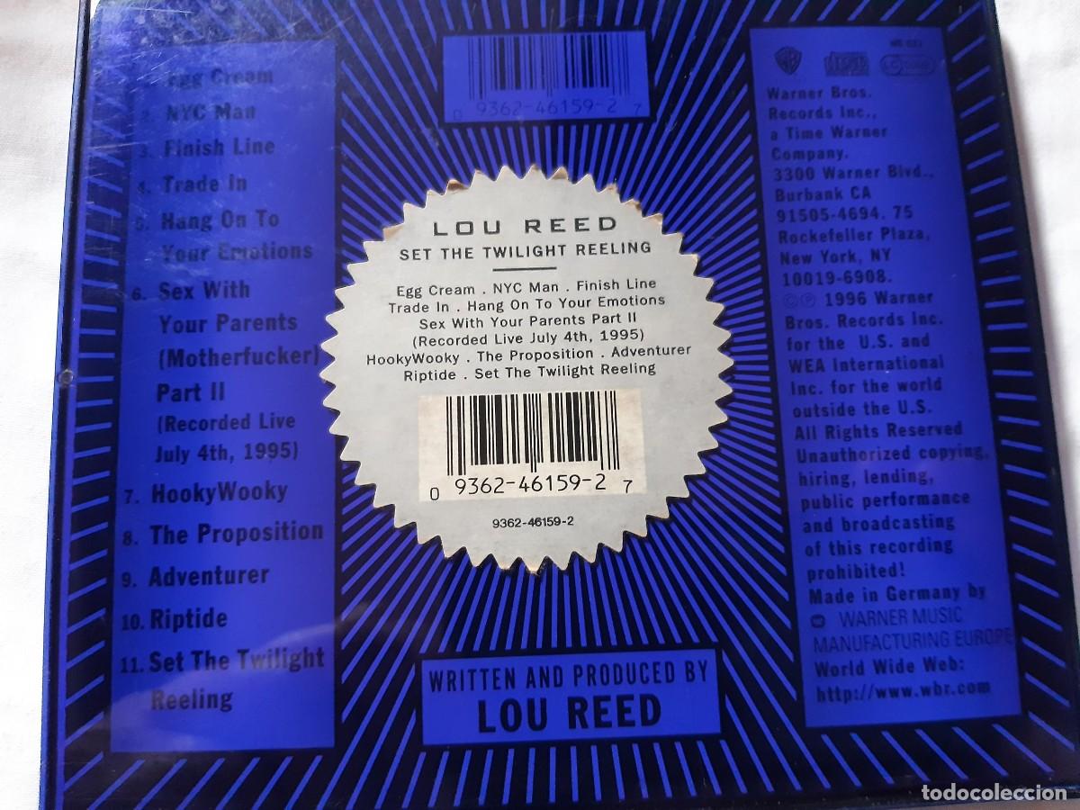 CDs de m&uacute;sica: Lou Reed - Set The Twilight Reeling (CD) - Foto 2