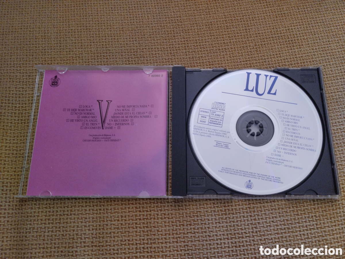 CDs de m&uacute;sica: CD LUZ CASAL V + 4 TEMAS - Foto 2