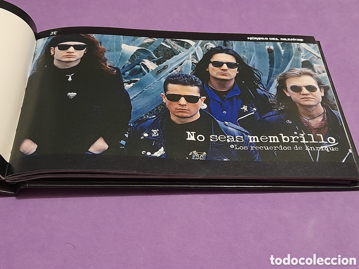 CDs de m&uacute;sica: Libro gu&iacute;a, CD, Heroes del Silencio, Senderos de Traici&oacute;n - Foto 2