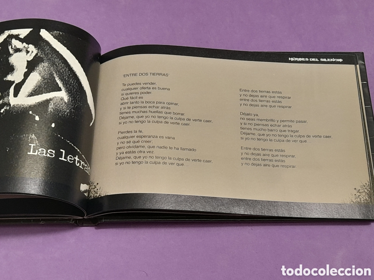 CDs de m&uacute;sica: Libro gu&iacute;a, CD, Heroes del Silencio, Senderos de Traici&oacute;n - Foto 7