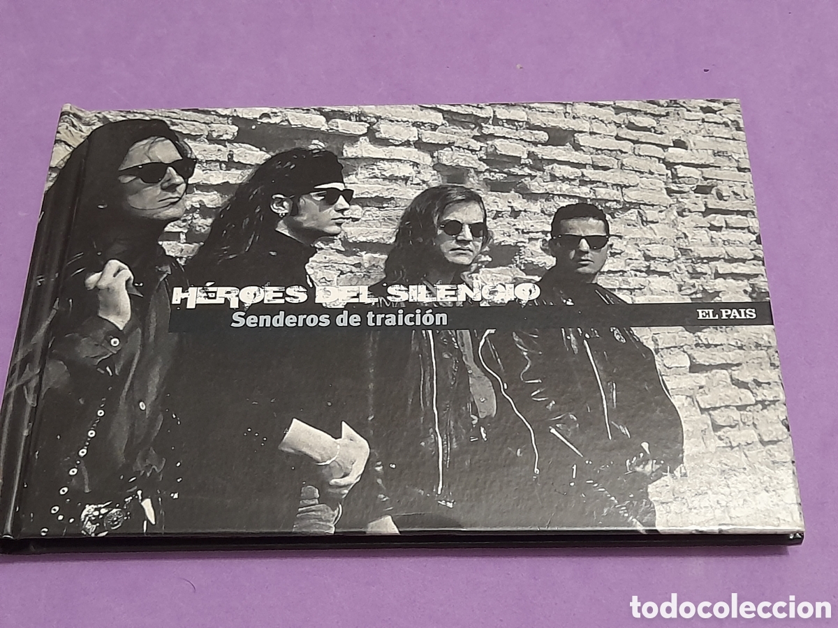 CDs de m&uacute;sica: Libro gu&iacute;a, CD, Heroes del Silencio, Senderos de Traici&oacute;n - Foto 1