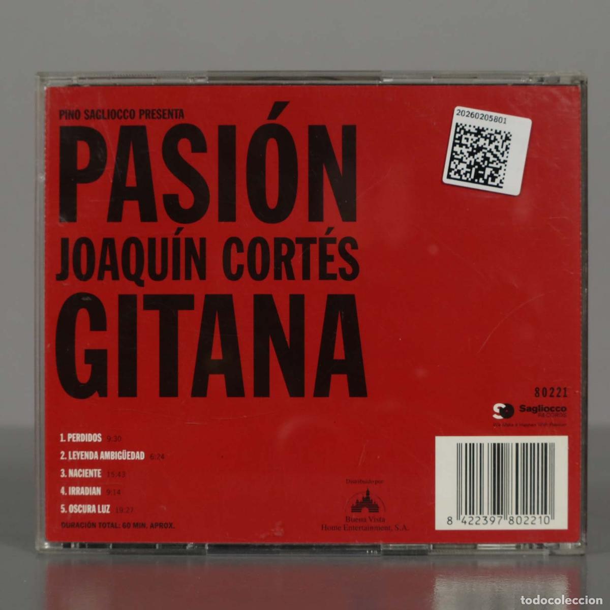 CDs de m&uacute;sica: CD. Joaqu&iacute;n Cort&eacute;s &ndash; Pasi&oacute;n Gitana. - Foto 2