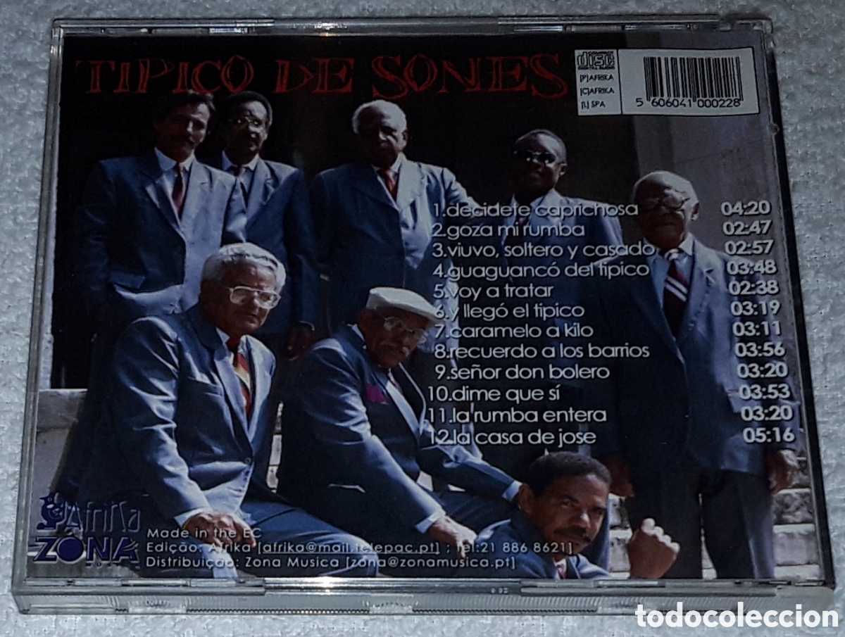 CDs de m&uacute;sica: CD - T&Iacute;PICO DE SONES - LLEGO EL TIPICO DE SONES - Foto 2