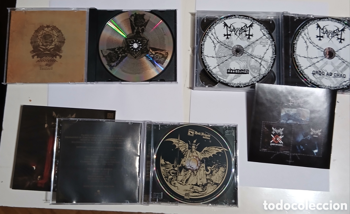 CDs de m&uacute;sica: Mayhem 5 CDs black metal - Foto 2
