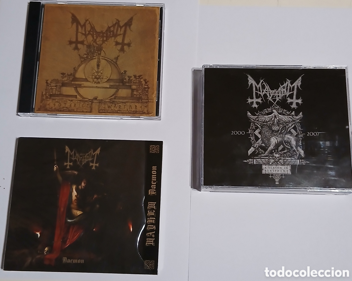 CDs de m&uacute;sica: Mayhem 5 CDs black metal - Foto 1