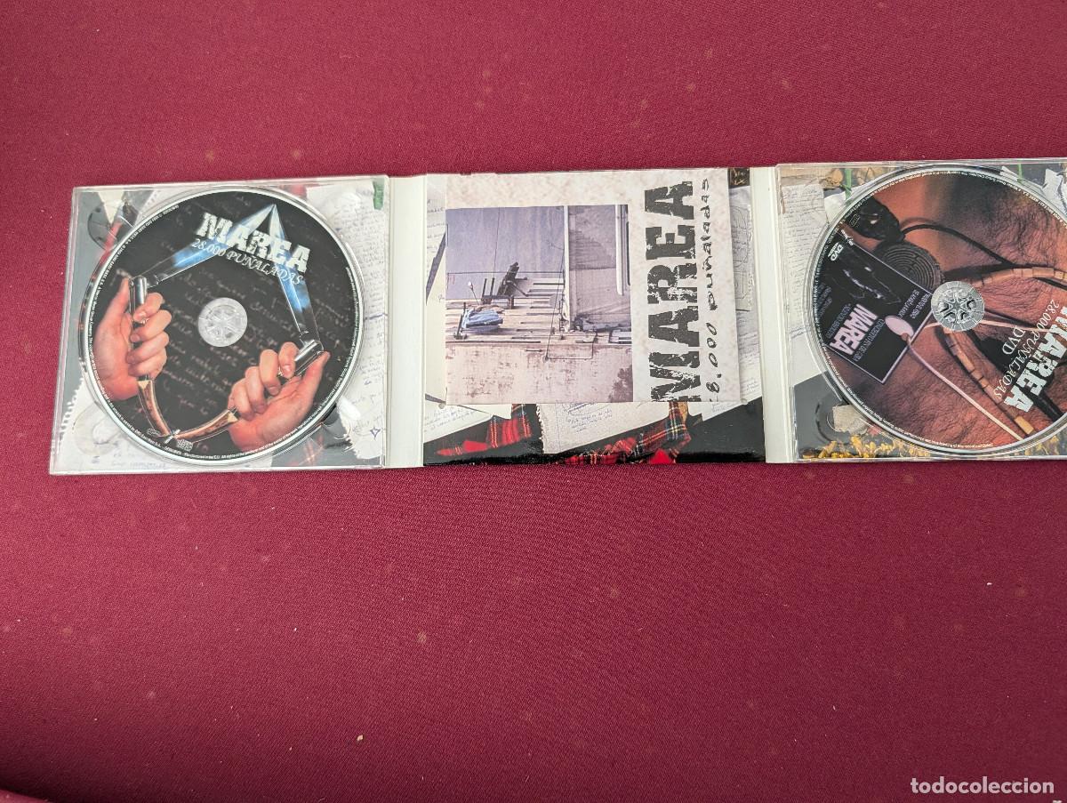 CDs de m&uacute;sica: MAREA - 28000 PU&Ntilde;ALADAS - DIGIPACK - CD + DVD - - Foto 2