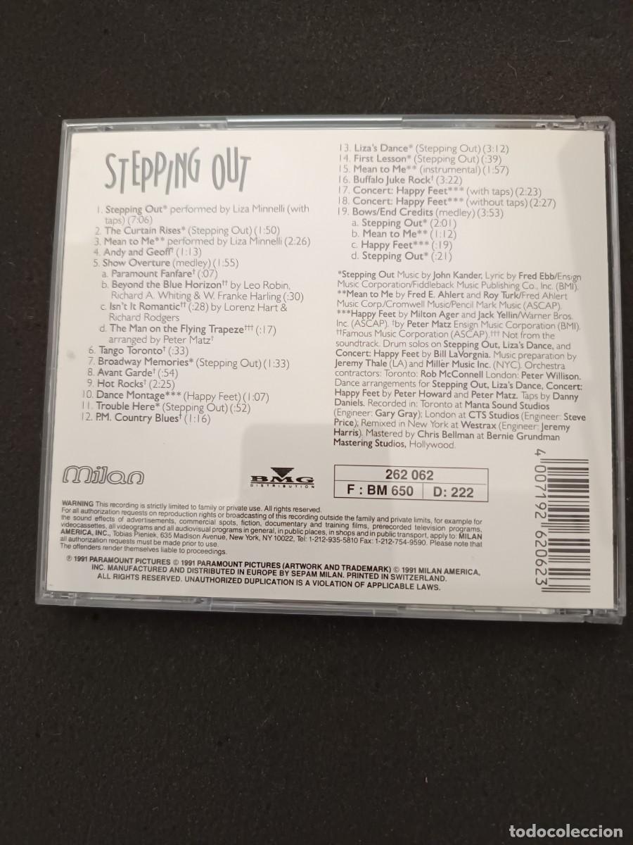 CDs de m&uacute;sica: LIZA MINNELLI. STEPPING OUT - Foto 2