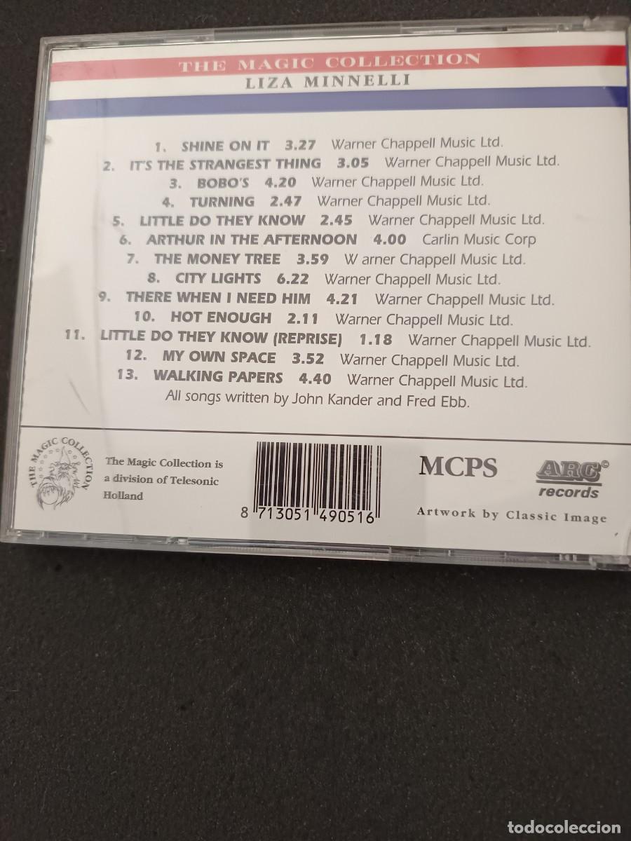 CDs de m&uacute;sica: LIZA MINNELLI. THE MAGIC COLLECTION - Foto 2