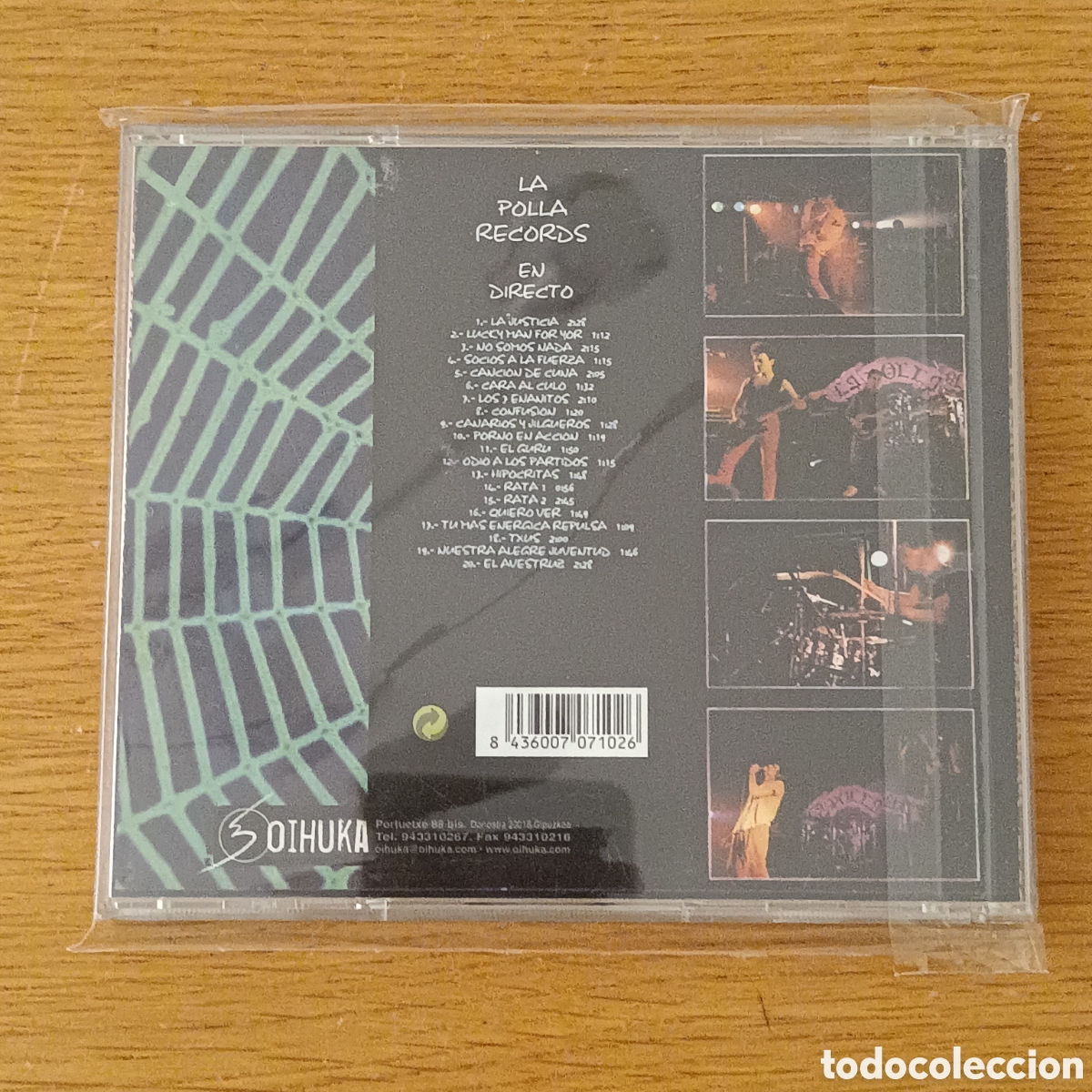 CDs de m&uacute;sica: La Polla Records CD En Directo - Foto 2