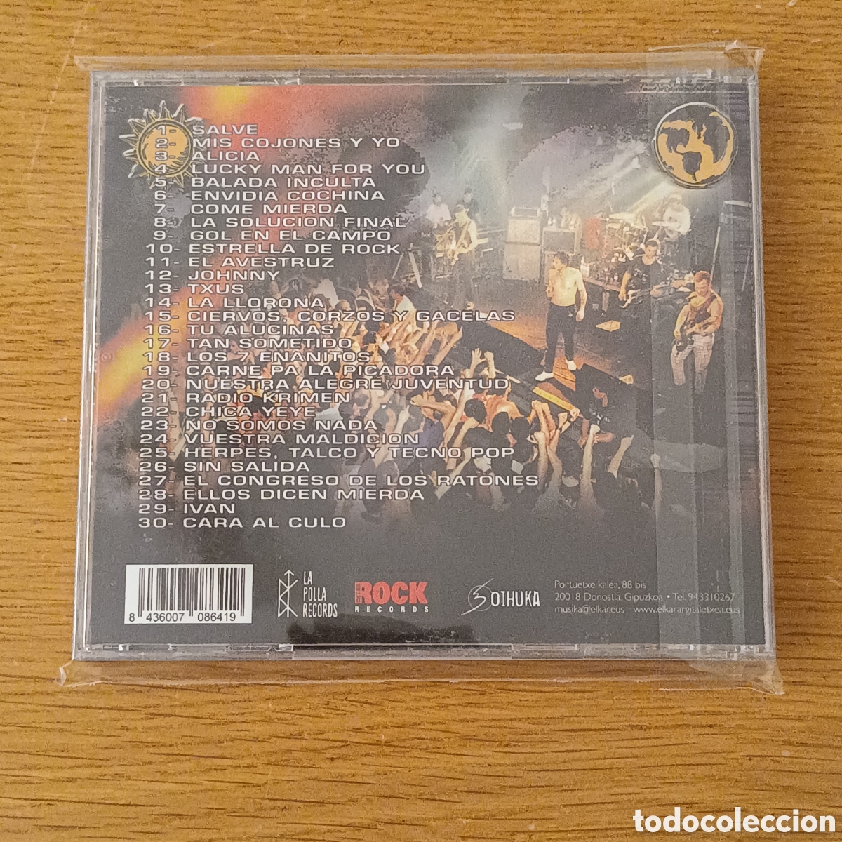 CDs de m&uacute;sica: La Polla Records CD La Polla En Directo - Foto 2