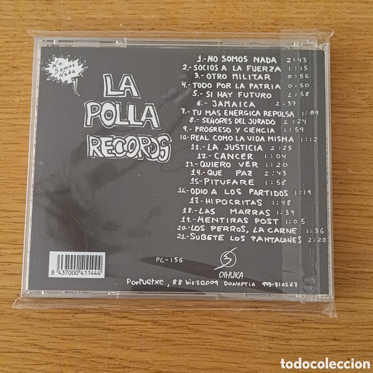 CDs de m&uacute;sica: La Polla Records CD No Somos Nada - Foto 2