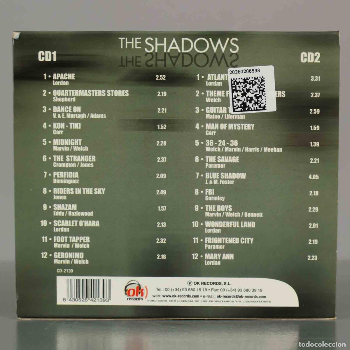 CDs de m&uacute;sica: CD. The Shadows &ndash; The Shadows 2CD&acute;s. - Foto 2