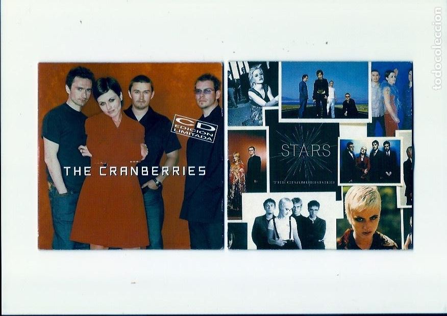 Music CDs: THE CRANBERRIES. Stars (4 temas). Zombie (2 cds single )