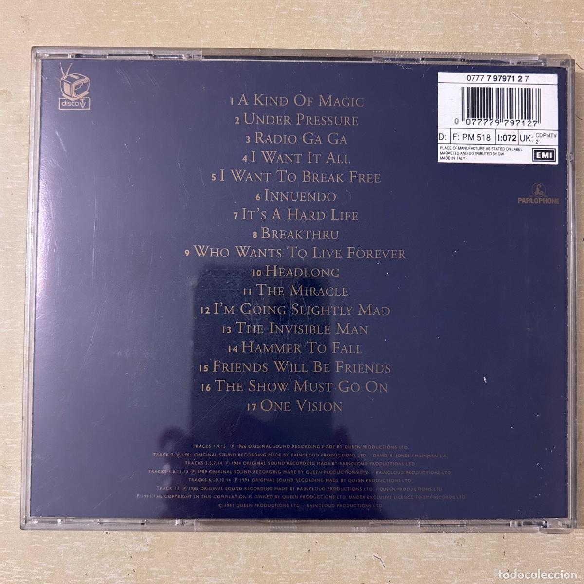 CDs de m&uacute;sica: CD de Queen recopilatorio - Foto 2