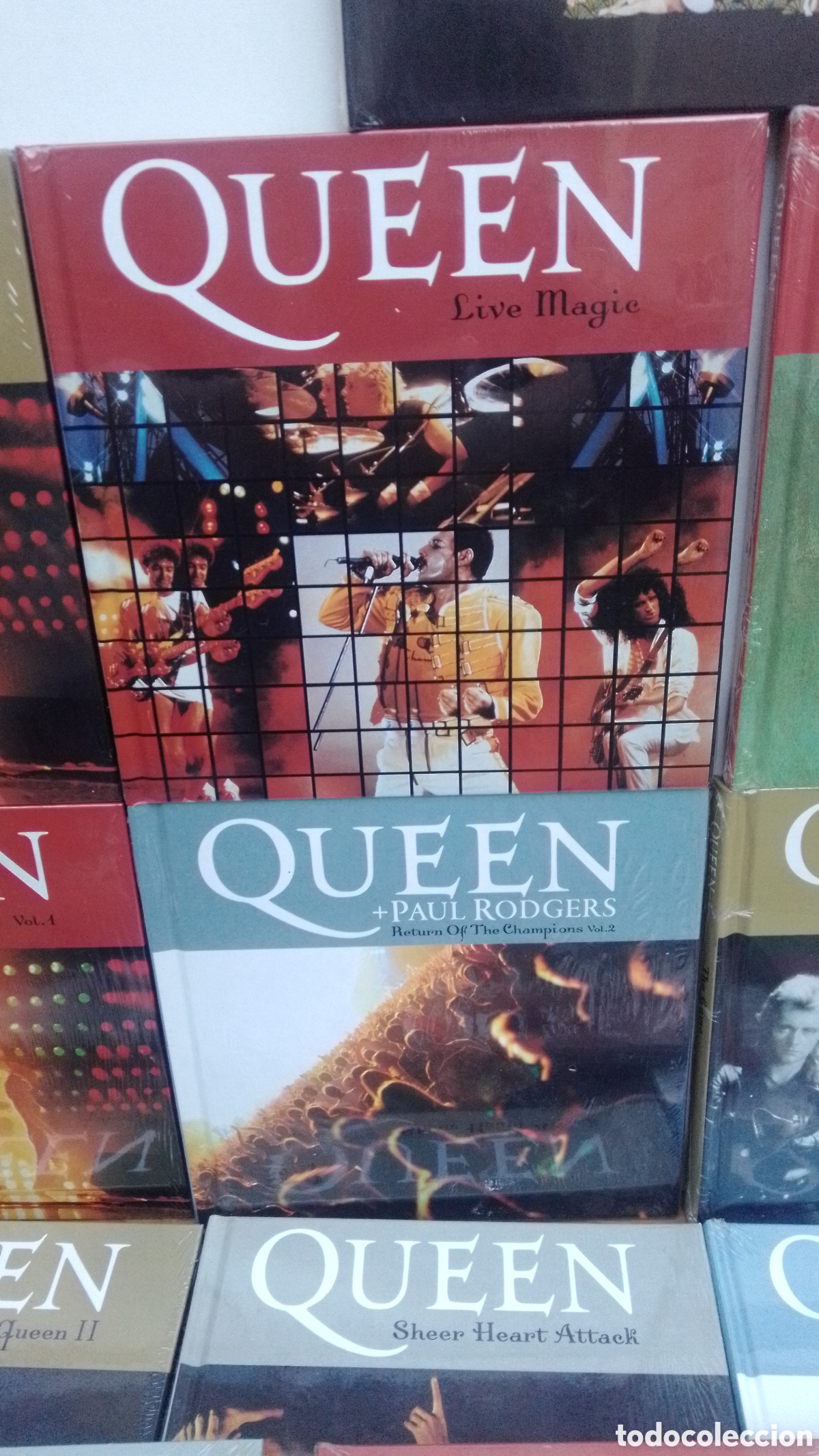 CDs de m&uacute;sica: QUEEN. 16 DISCOS CD CON LIBRO - Foto 16
