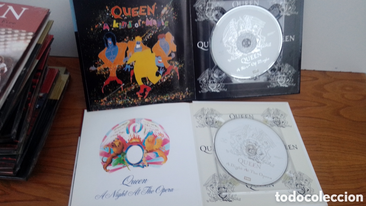 CDs de m&uacute;sica: QUEEN. 16 DISCOS CD CON LIBRO - Foto 25
