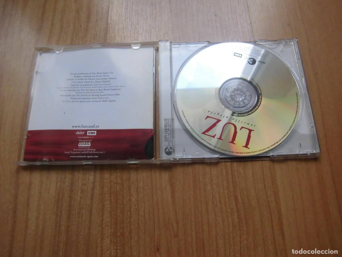 CDs de m&uacute;sica: CD LUZ CASAL SENCILLA ALEGR&Iacute;A - Foto 3