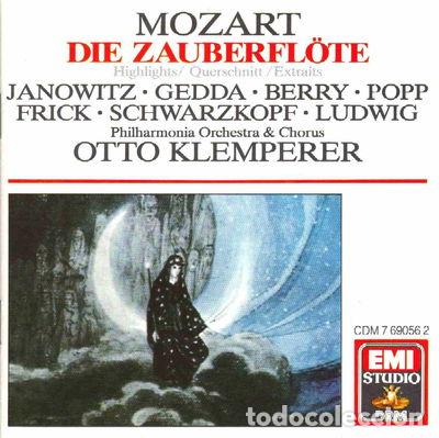 CDs de M&uacute;sica: Die Zauberfl&ouml;te Highlights- 0077776905624