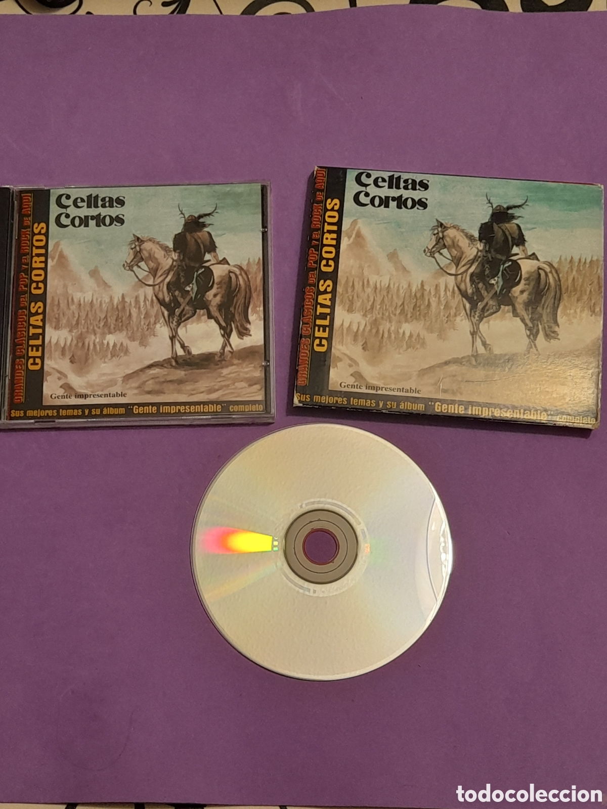 CDs de m&uacute;sica: CD de m&uacute;sica, Celtas Cortos, Gente impresentable - Foto 1