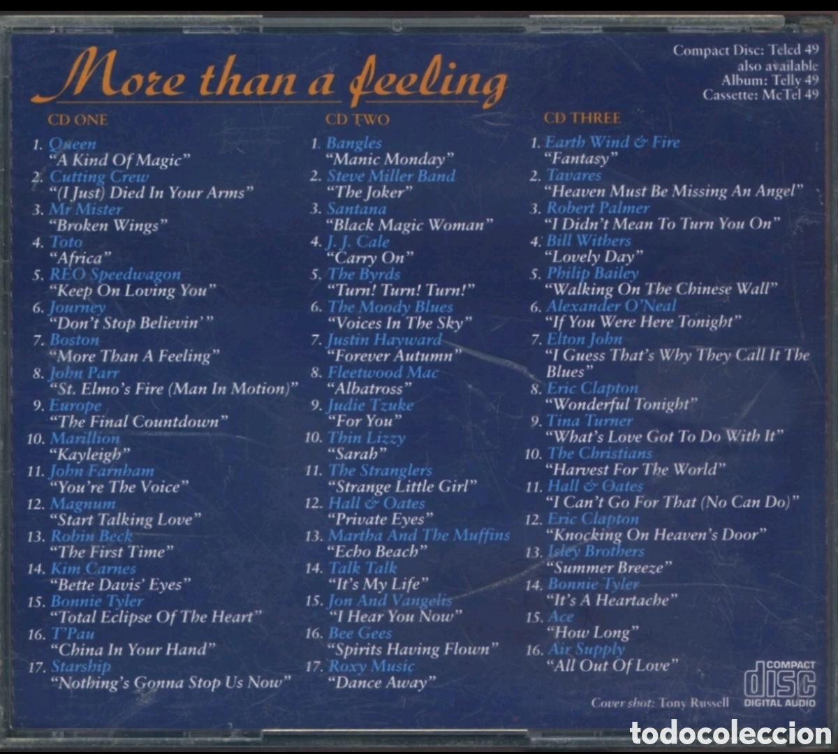 CDs de m&uacute;sica: More than a feeling 3 cd&acute;s - Foto 2
