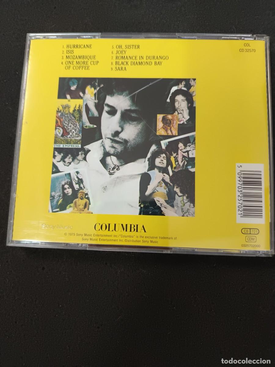 CDs de m&uacute;sica: BOB DYLAN. DESIRE. 9 TRACKS, COLUMBIA. - Foto 2
