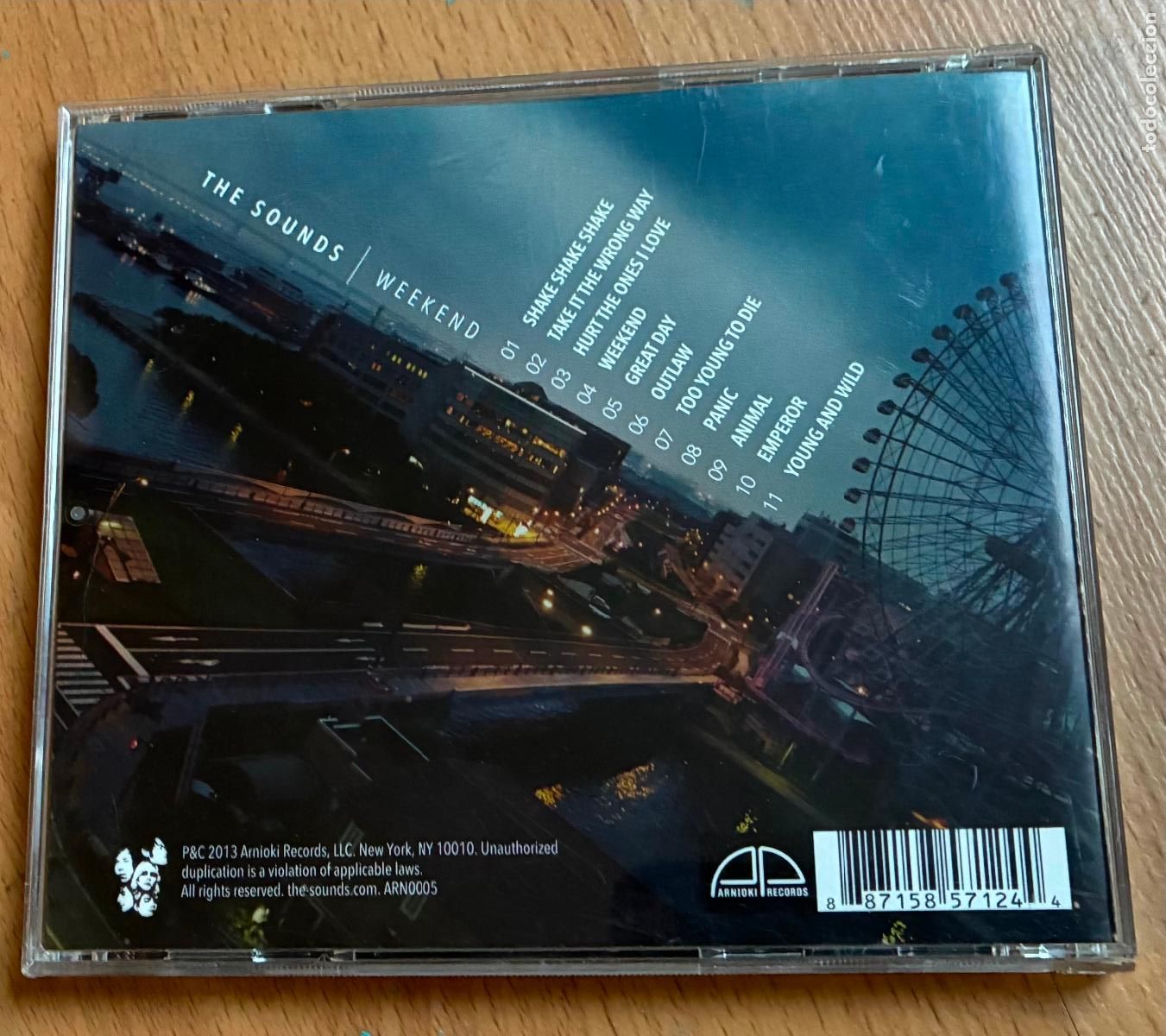 CDs de m&uacute;sica: THE SOUNDS, WEEKEND CD - Foto 2