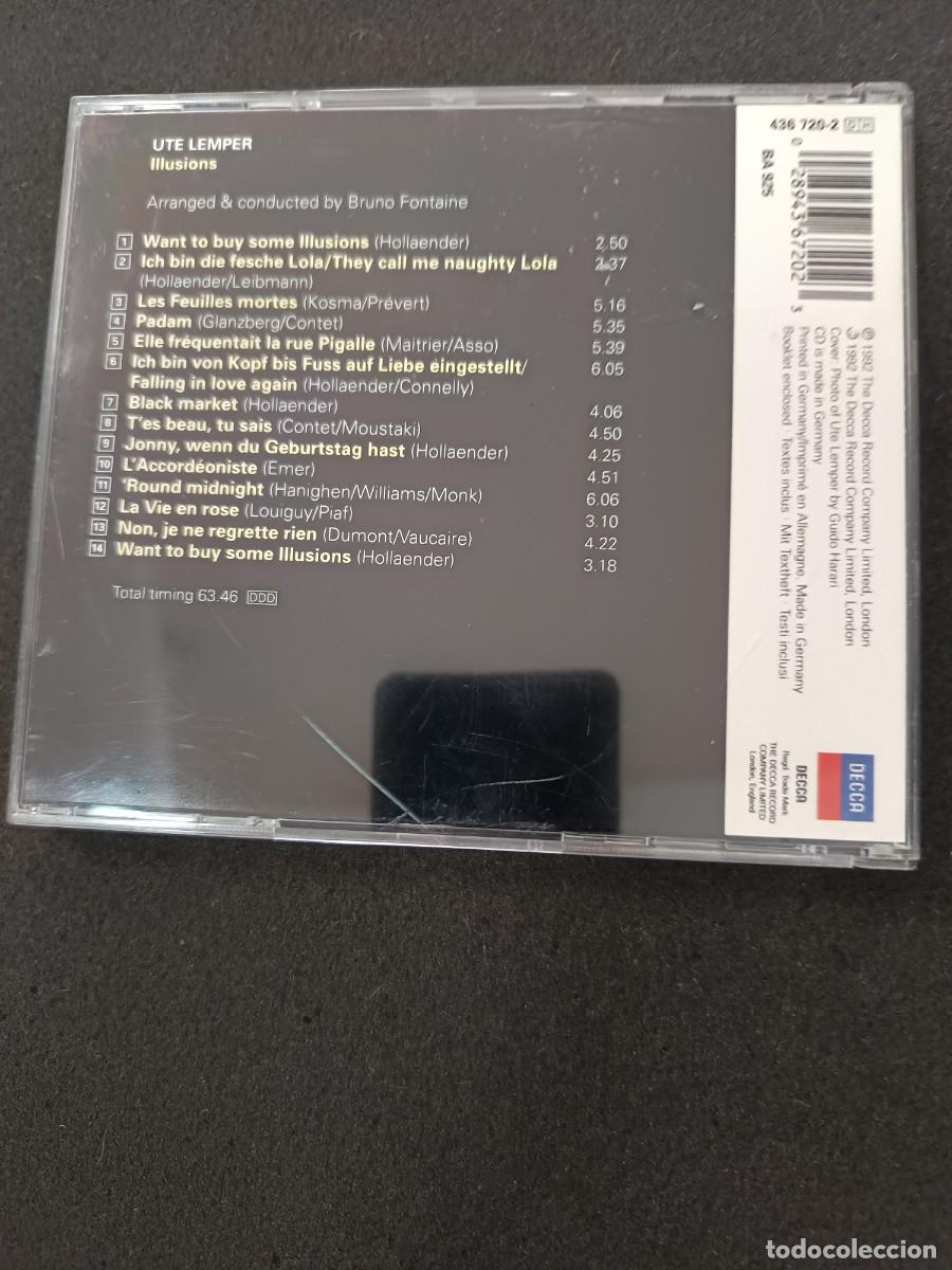 CDs de m&uacute;sica: UTE LEMPER. ILLUSIONS. - Foto 2
