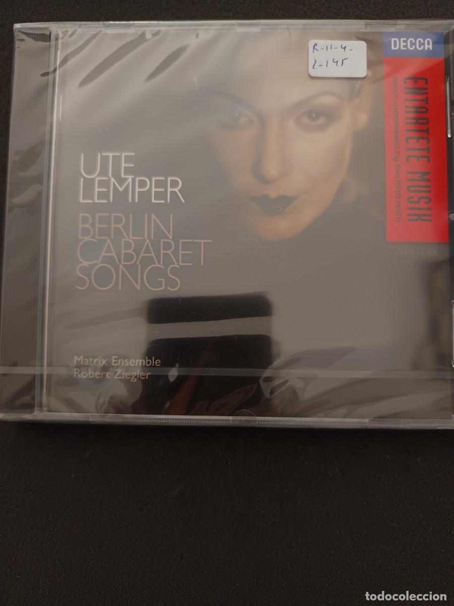 CDs de m&uacute;sica: UTE LEMPER. BERLIN CABARET SONGS. - Foto 1
