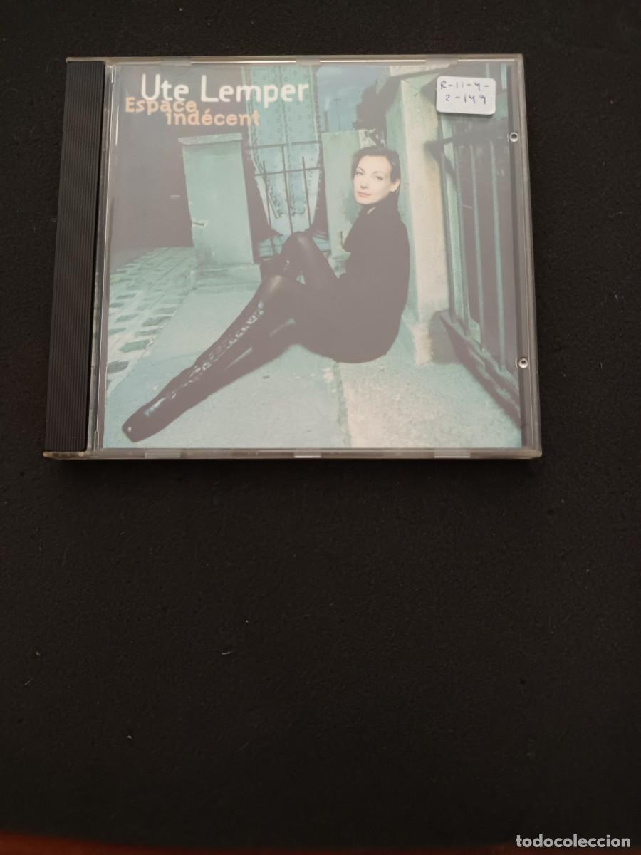 CDs de m&uacute;sica: UTE LEMPER. ESPACE IND&Eacute;CENT - Foto 1