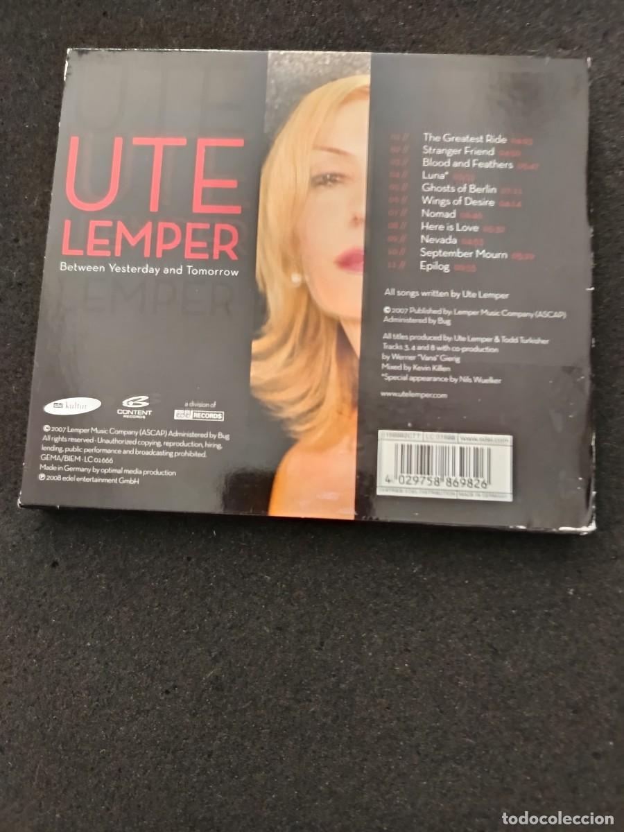 CDs de m&uacute;sica: UTE LEMPER. BETWEEN YESTERDAY AND TOMORROW - Foto 2