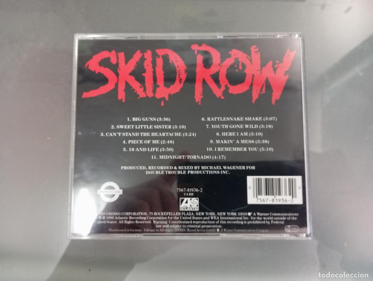 CDs de m&uacute;sica: CD SKID ROW - skid row - Foto 2
