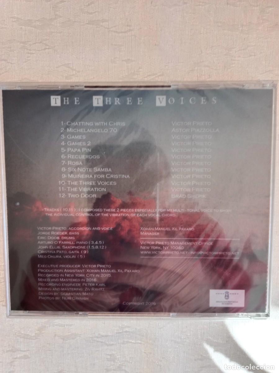 CDs de m&uacute;sica: VICTOR PRIETO - The Three Voices - Foto 2
