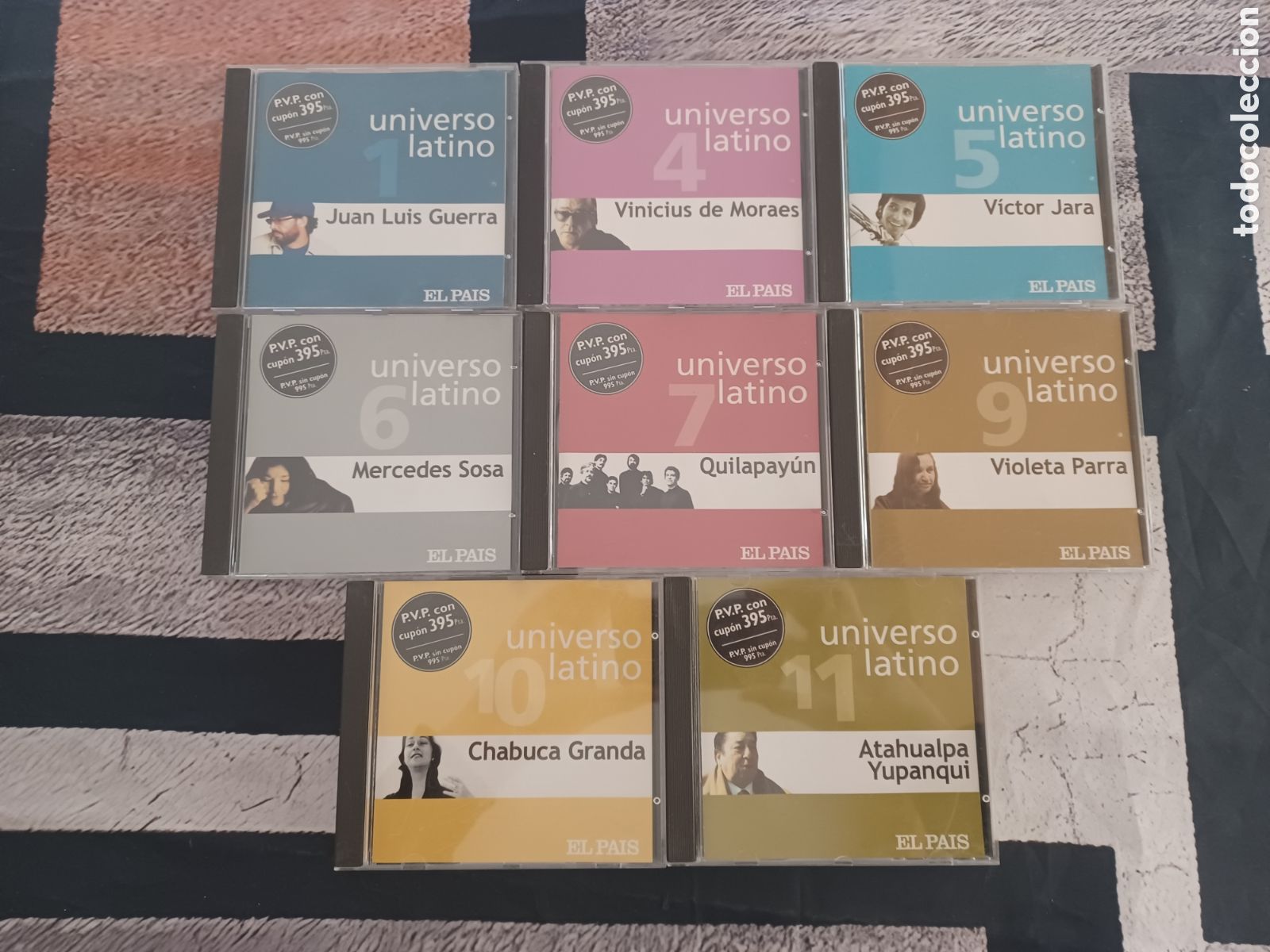CDs de M&uacute;sica: 8 cds universo latino
