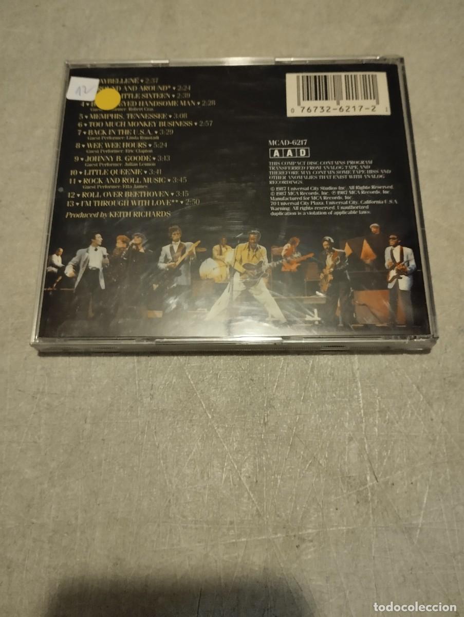 CDs de m&uacute;sica: CHUCK BERRY CD HAIL HAIL ROCK & ROLL - Foto 2