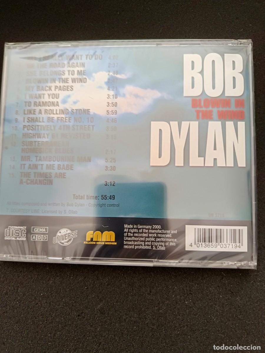 CDs de m&uacute;sica: BOB DYLAN. BLOWIN IN THE WIND - Foto 2