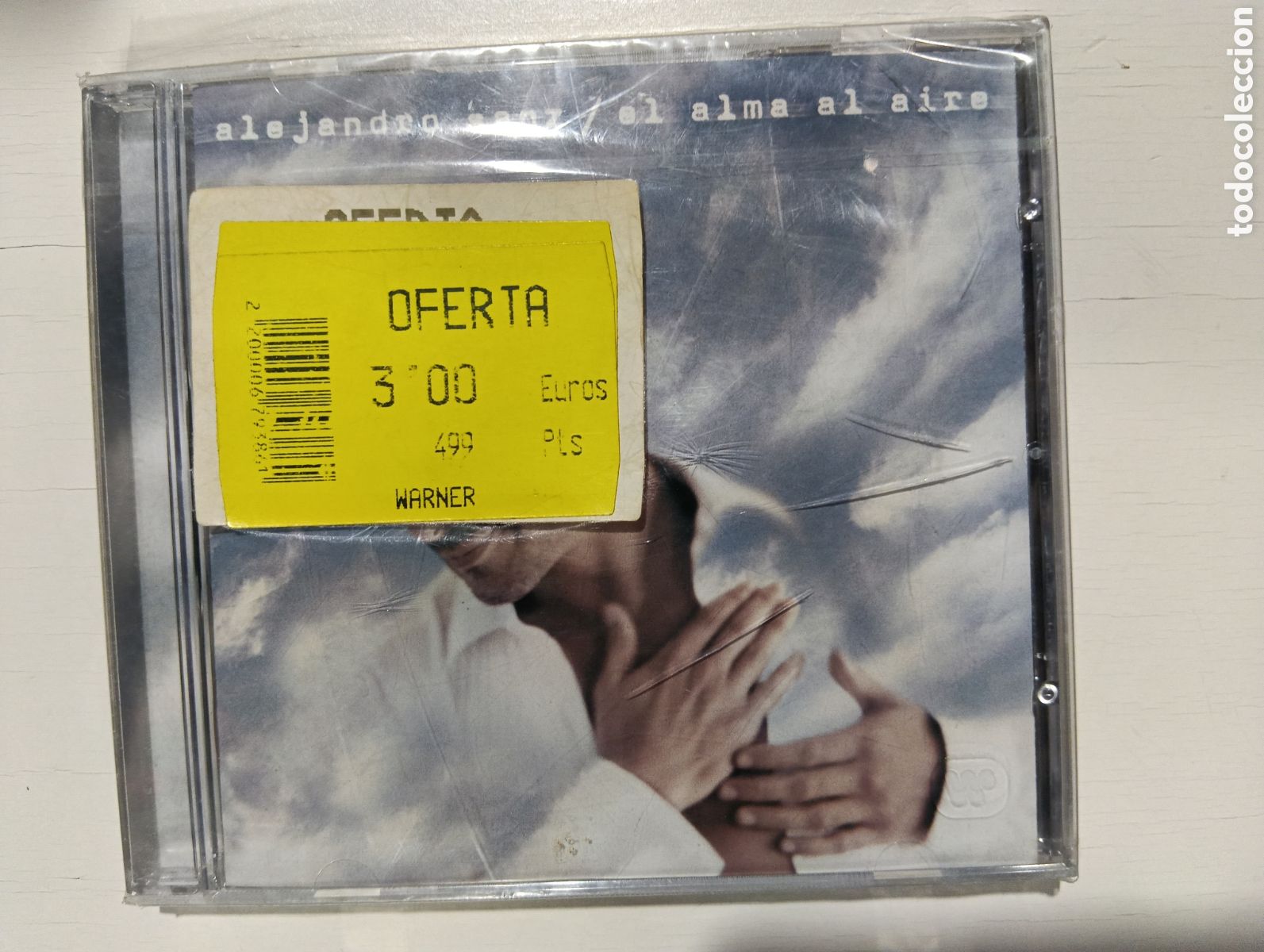 CDs de M&uacute;sica: CD PRECINTADO ALEJANDRO SANZ EL ALMA AL AIRE