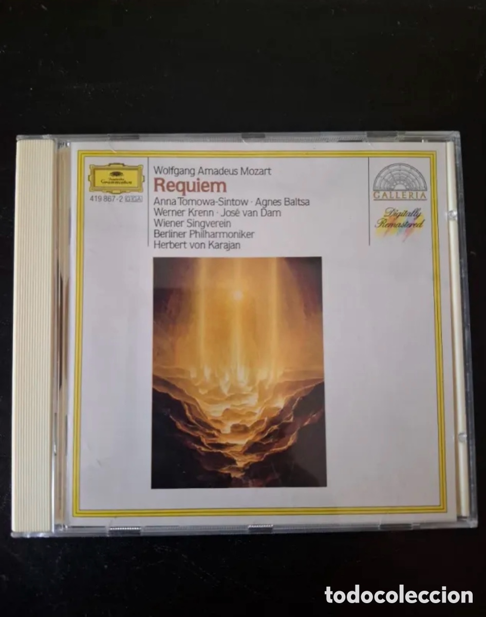 CDs de m&uacute;sica: W.A.Mozart: R&eacute;quiem - Karajan - Foto 1