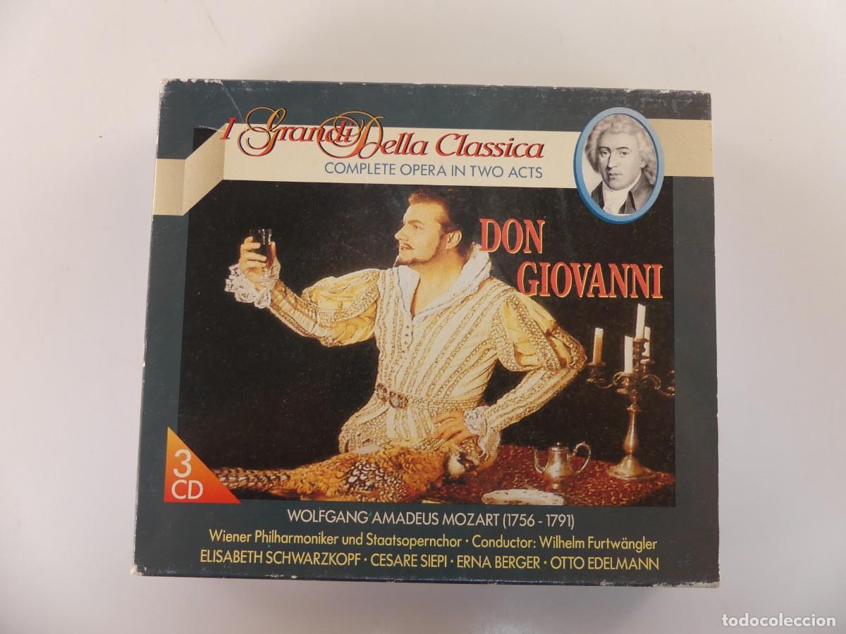 CDs de Musique: 3 CD'S BOX- DE DON GIOVANNI