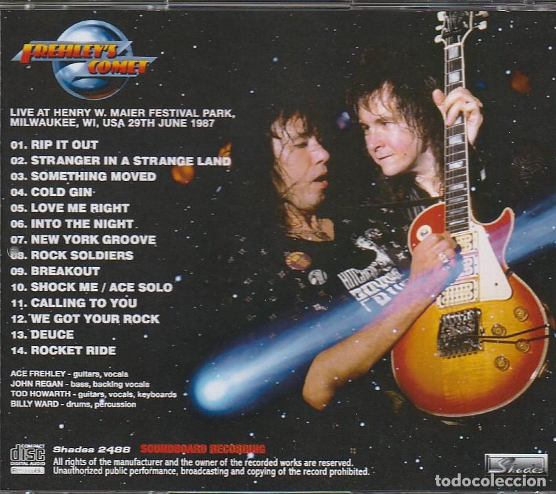 CDs de m&uacute;sica: CD - Ace Frehley - Live Milwaukee 1987 - Foto 2