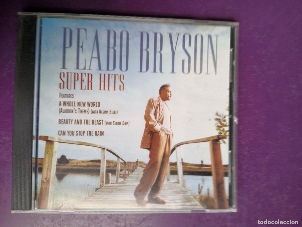 CDs de M&uacute;sica: Peabo Bryson &ndash; Super Hits - CD COLUMBIA 2000, RECOP 10 EXITOS SOUL FUNK BLUES - MUY POCO USO