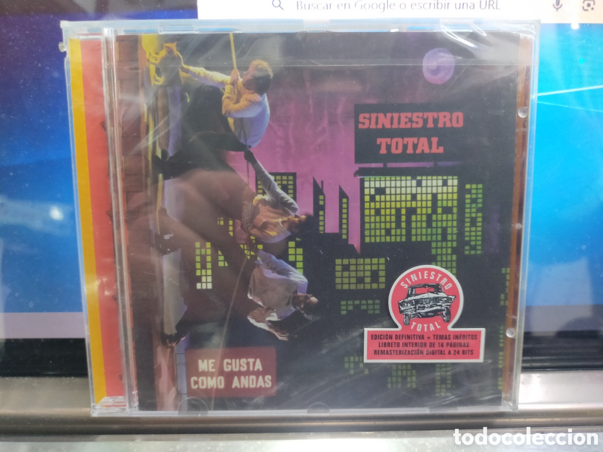 CDs de M&uacute;sica: Siniestro total cd me gusta como andas precintado con bonus tracks 2002