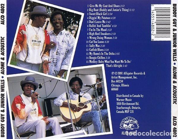 CDs de m&uacute;sica: Buddy Guy & Junior Wells &ndash; Alone & Acoustic - Foto 2