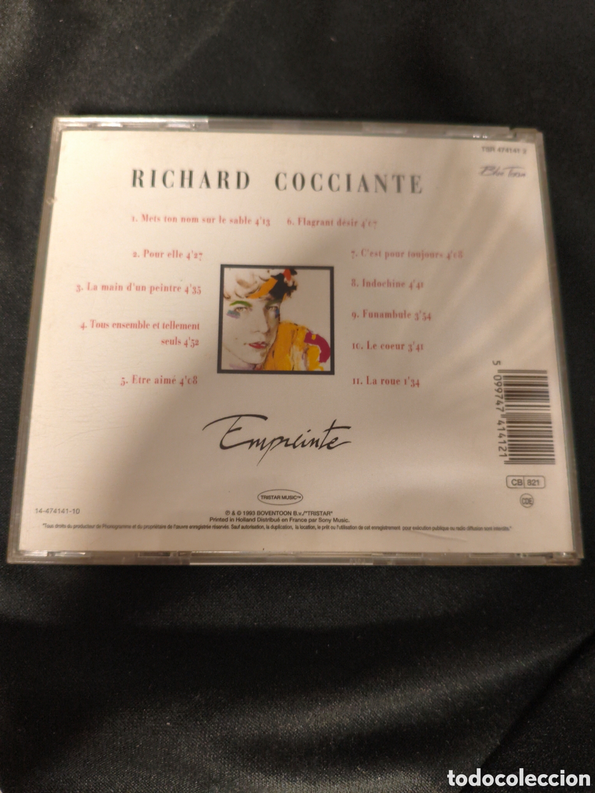 CDs de m&uacute;sica: Richard Cocciante*&nbsp;&lrm;&ndash;&nbsp;Empreinte - Foto 2