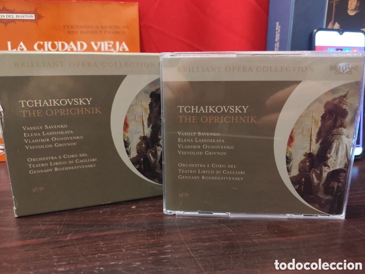 CDs de m&uacute;sica: TCHAIKOVSKY - THE OPRICHNIK 3 CD - BRILLIANT CLASSICS - Foto 4