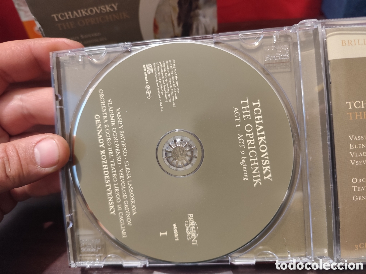 CDs de m&uacute;sica: TCHAIKOVSKY - THE OPRICHNIK 3 CD - BRILLIANT CLASSICS - Foto 6