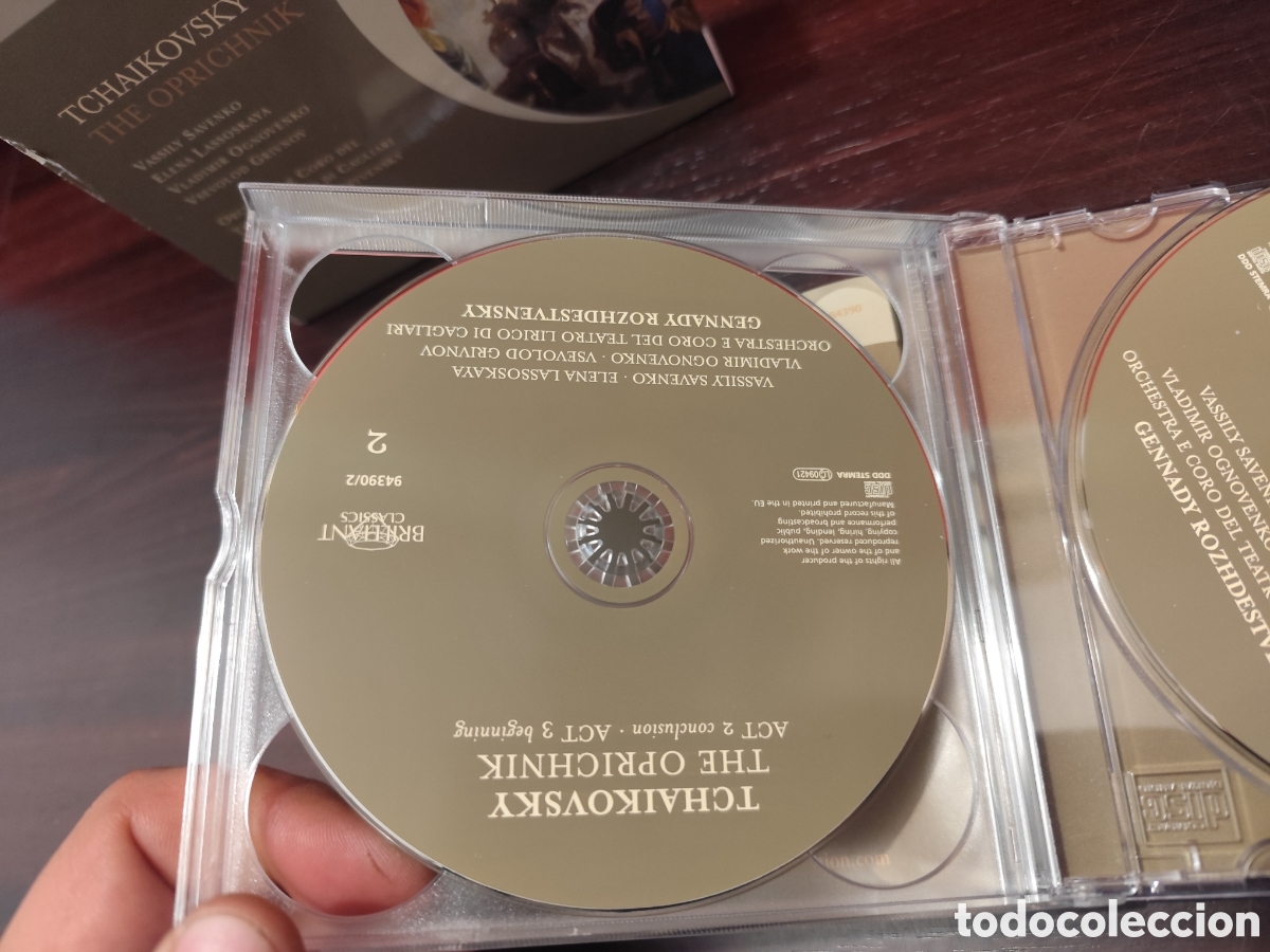 CDs de m&uacute;sica: TCHAIKOVSKY - THE OPRICHNIK 3 CD - BRILLIANT CLASSICS - Foto 8