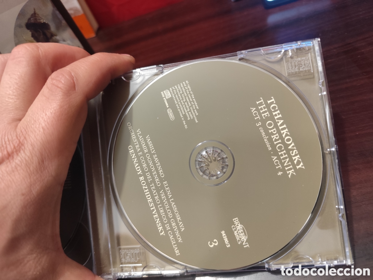 CDs de m&uacute;sica: TCHAIKOVSKY - THE OPRICHNIK 3 CD - BRILLIANT CLASSICS - Foto 9