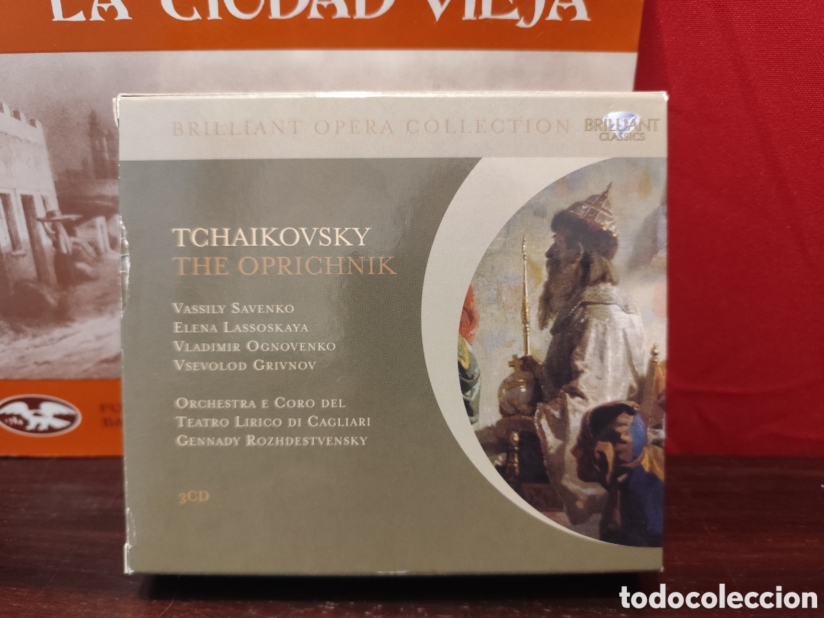 CDs de m&uacute;sica: TCHAIKOVSKY - THE OPRICHNIK 3 CD - BRILLIANT CLASSICS - Foto 1